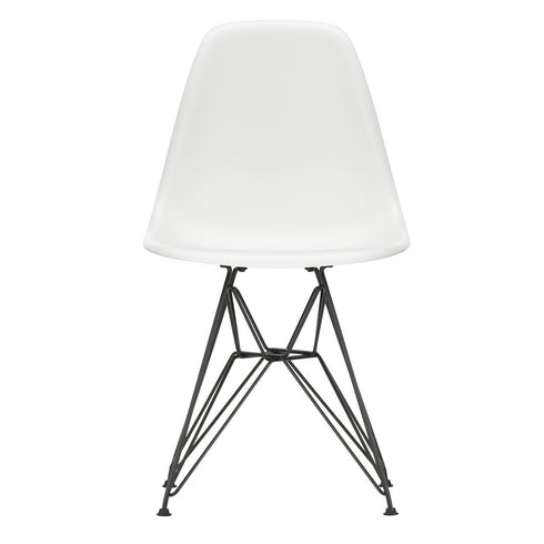 Cadeira Eames DSR em Plástico / Base Preta